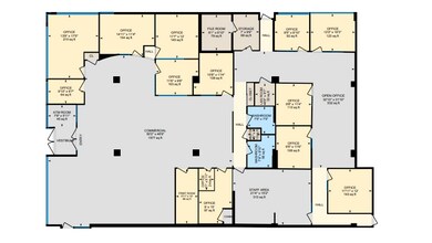 740 4 Ave S, Lethbridge, AB for lease Floor Plan- Image 2 of 2