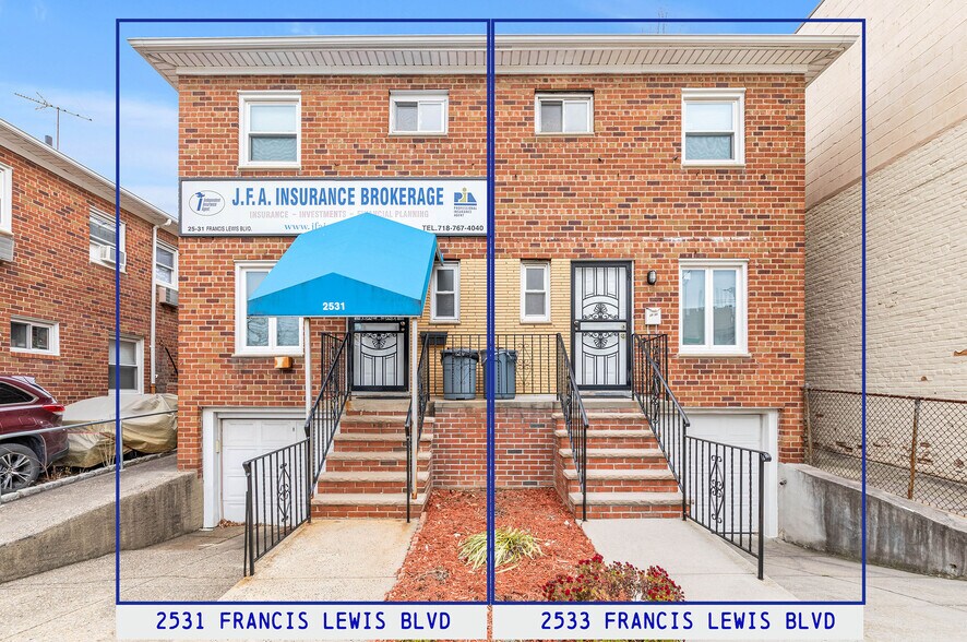 25-31-25-33 Francis Lewis Blvd, Flushing, NY à vendre - Photo principale - Image 1 de 83