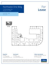13100 Northwest Fwy, Houston, TX for lease Floor Plan- Image 1 of 1