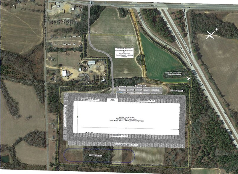 Georgia Highway 257, Dublin, GA à vendre - Plan de site - Image 1 de 1