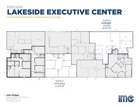7901 Baymeadows Way, Jacksonville, FL for lease Site Plan- Image 2 of 3