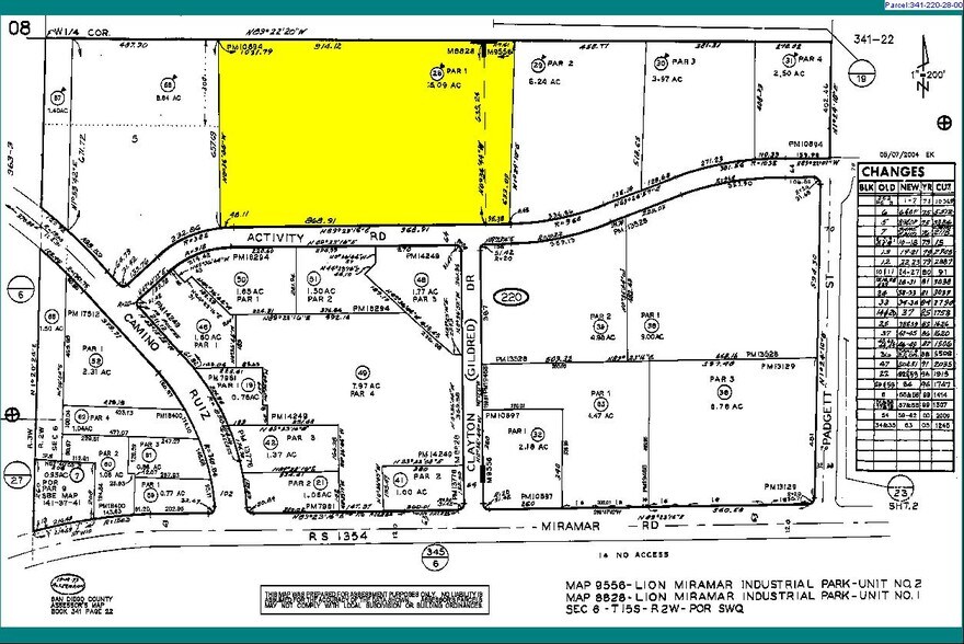 9060 Activity Rd, San Diego, CA à louer - Plan cadastral - Image 2 de 5