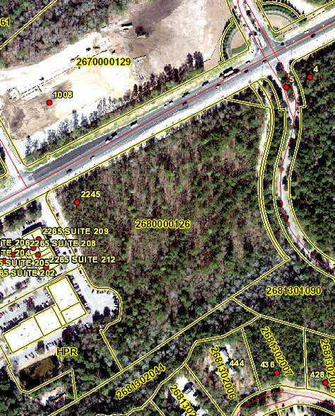 2245 Clements Ferry Rd, Charleston, SC à vendre - Plan cadastral - Image 2 de 3