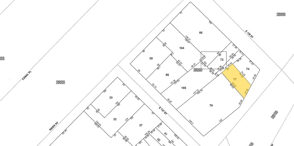 2535 3rd Ave, Bronx, NY for lease - Plat Map - Image 2 of 32