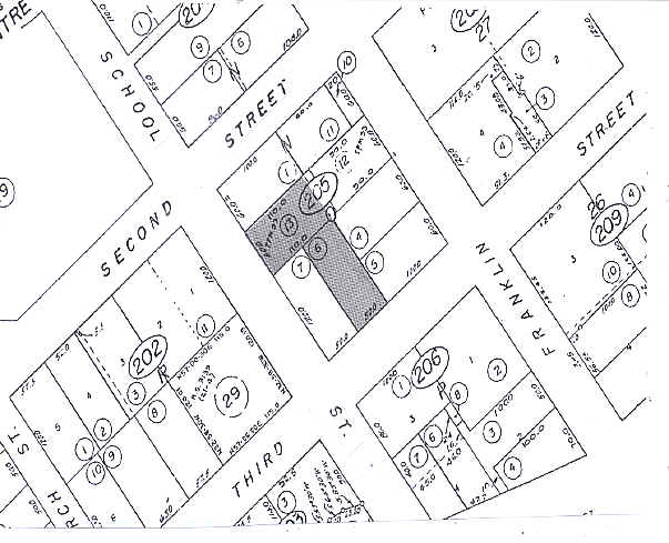 830 School St, Napa, CA à louer - Plan cadastral - Image 2 de 2