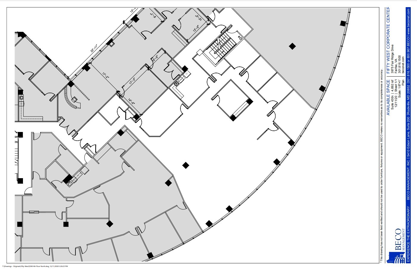 3975 Fair Ridge Dr, Fairfax, VA à louer Plan d  tage- Image 1 de 1