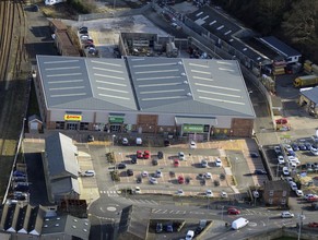 Station Rd, Hexham, NBL - Aérien  Vue de la carte