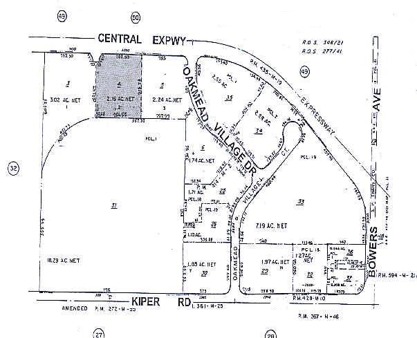 3100 Central Expy, Santa Clara, CA for lease Plat Map- Image 1 of 9
