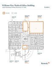 22001 Southwest Freeway, Richmond, TX à louer Plan d’étage- Image 1 de 4