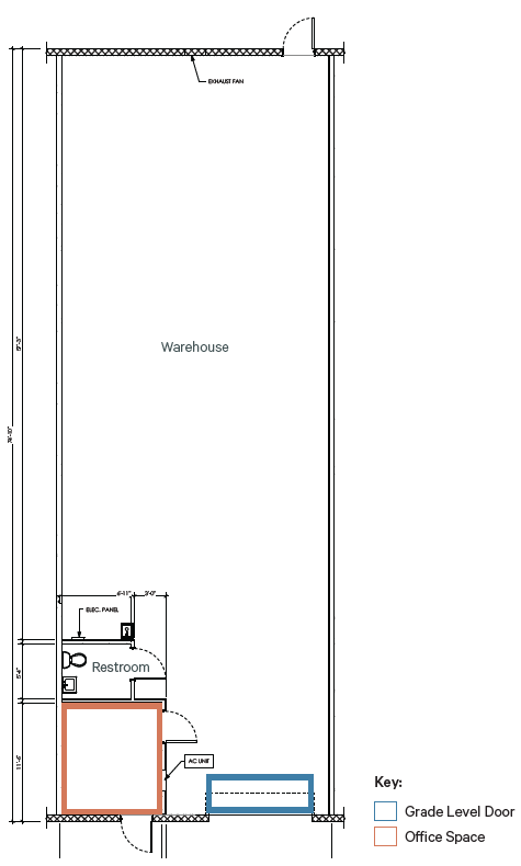 5105 Philips Hwy, Jacksonville, FL à louer Plan d’étage- Image 1 de 1
