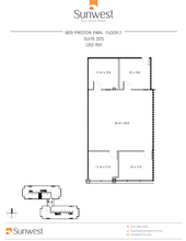 1800 Preston Park Blvd, Plano, TX à louer Plan d  tage- Image 1 de 2