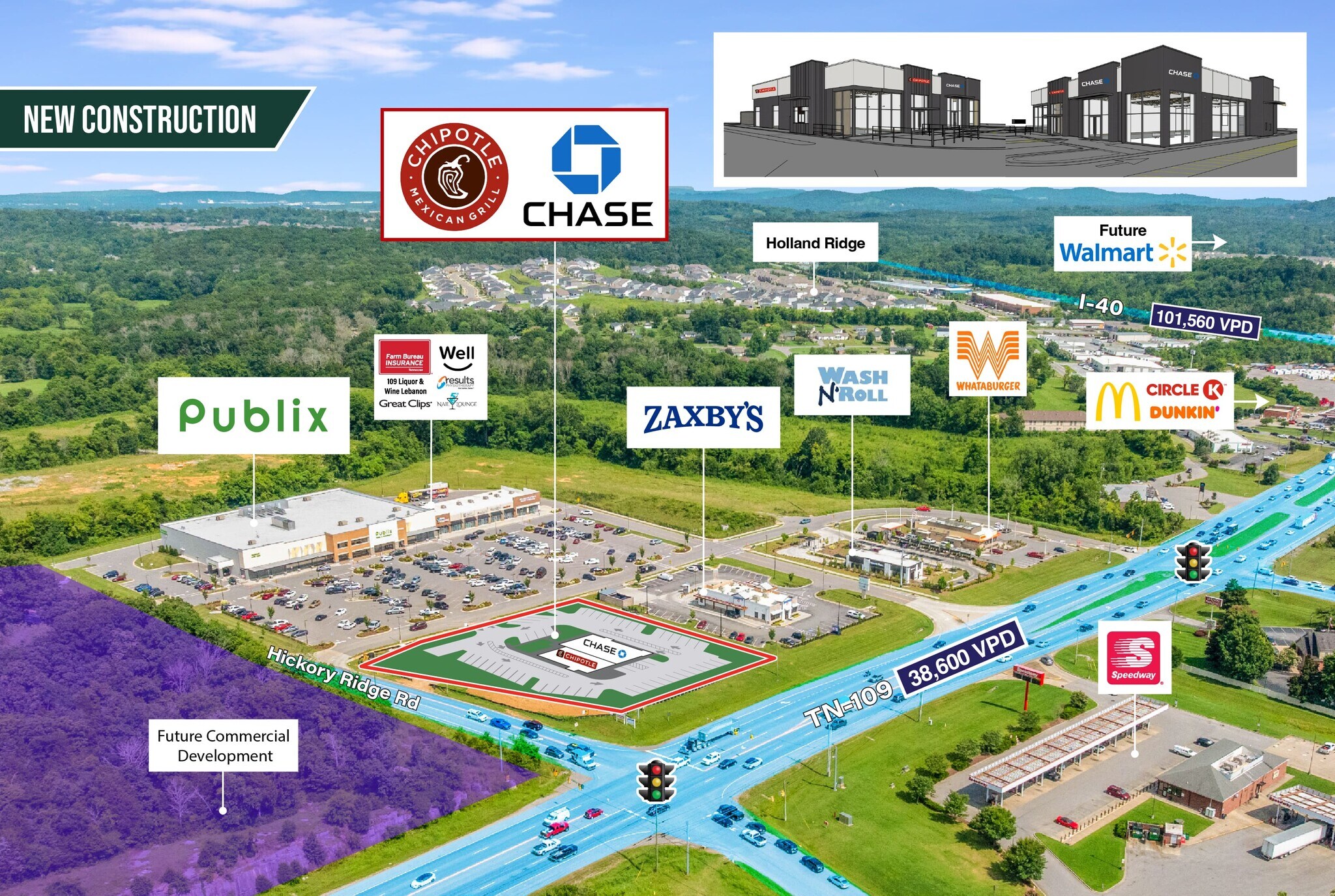 449 TN-109, Lebanon, TN à vendre Photo du bâtiment- Image 1 de 9