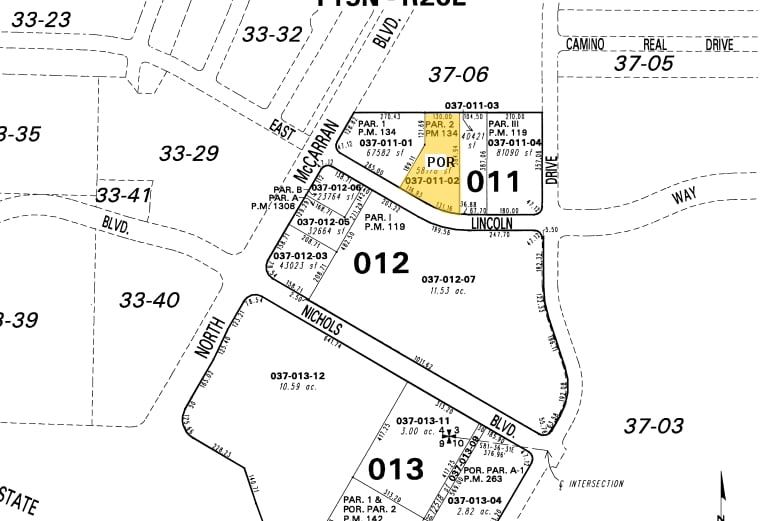 410-680 N McCarran Blvd, Sparks, NV for lease - Plat Map - Image 2 of 4