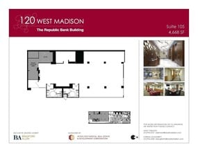 120 W Madison St, Chicago, IL for lease Floor Plan- Image 1 of 1