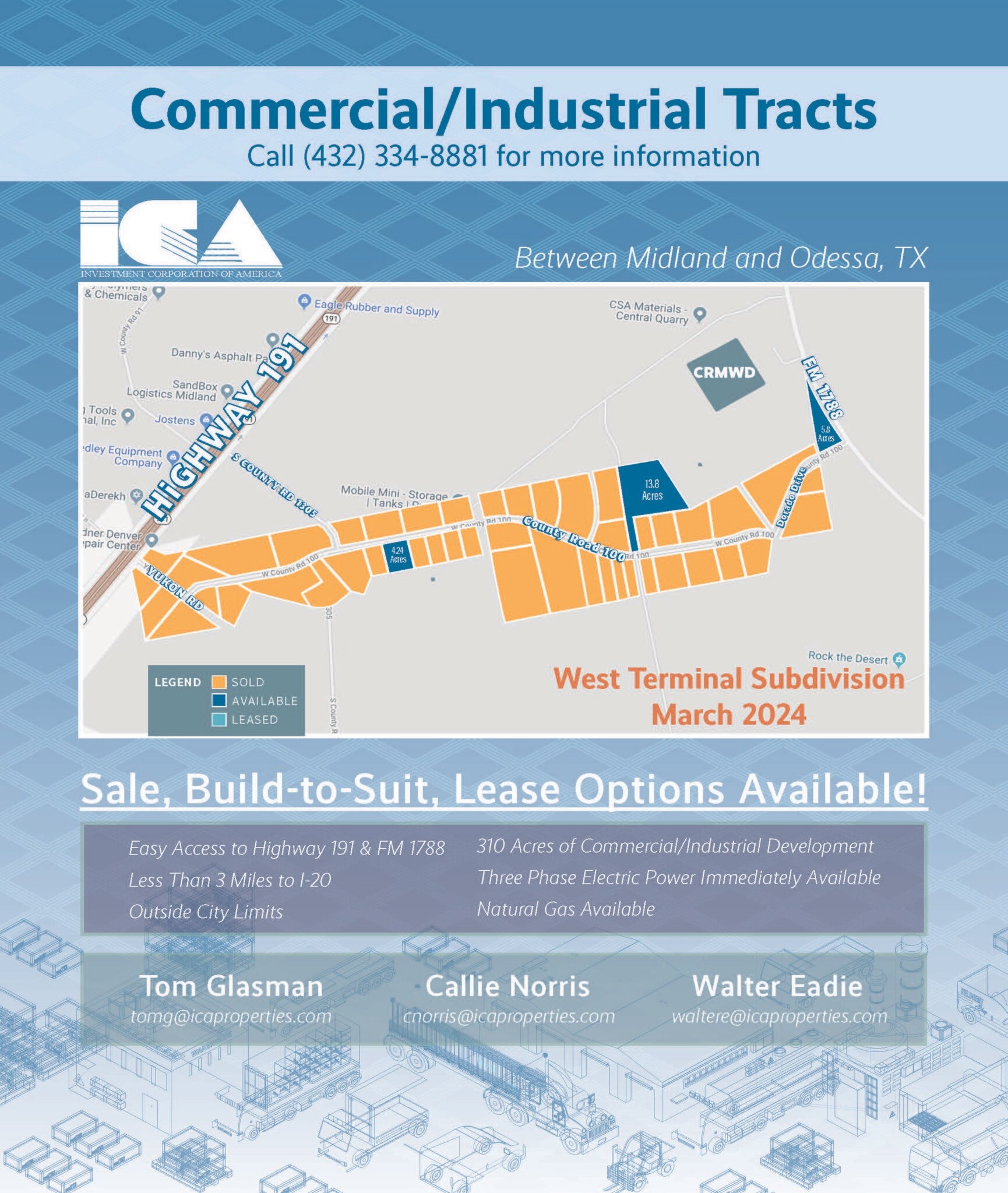 8640 W Highway 191, Odessa, TX à vendre Photo du bâtiment- Image 1 de 2