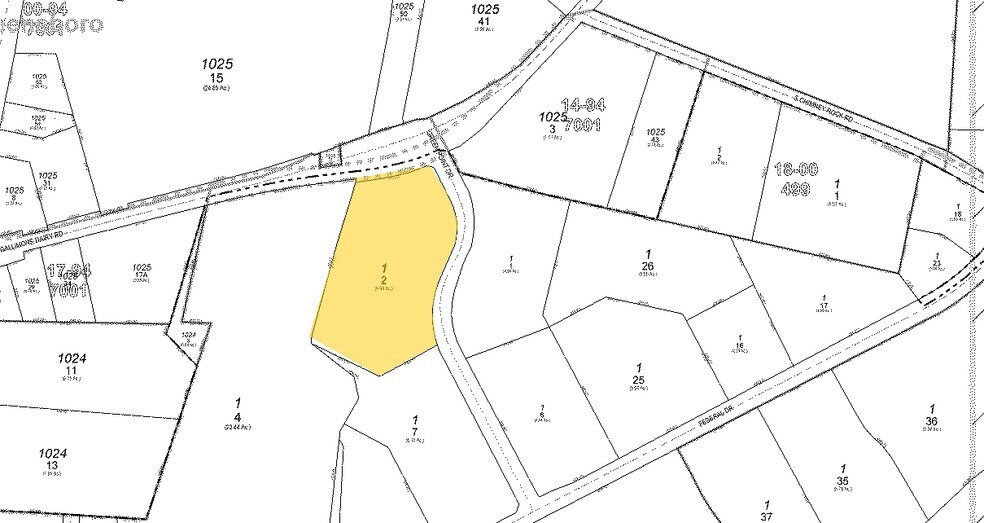 4523 Green Point Dr, Greensboro, NC à louer - Plan cadastral - Image 2 de 2