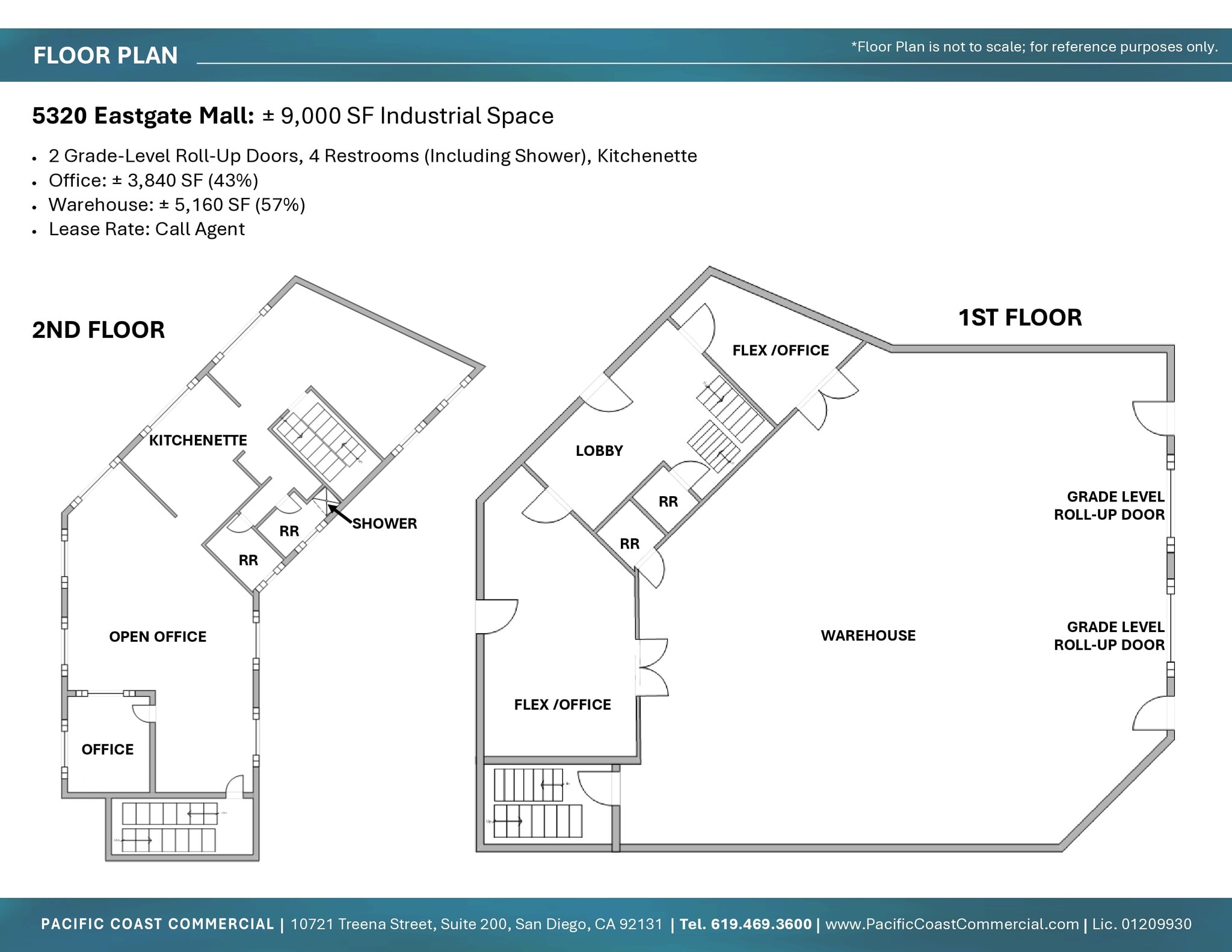 5320 Eastgate Mall, San Diego, CA for lease Interior Photo- Image 1 of 1