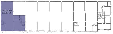 22 Commercial Blvd, Novato, CA for lease Floor Plan- Image 2 of 2