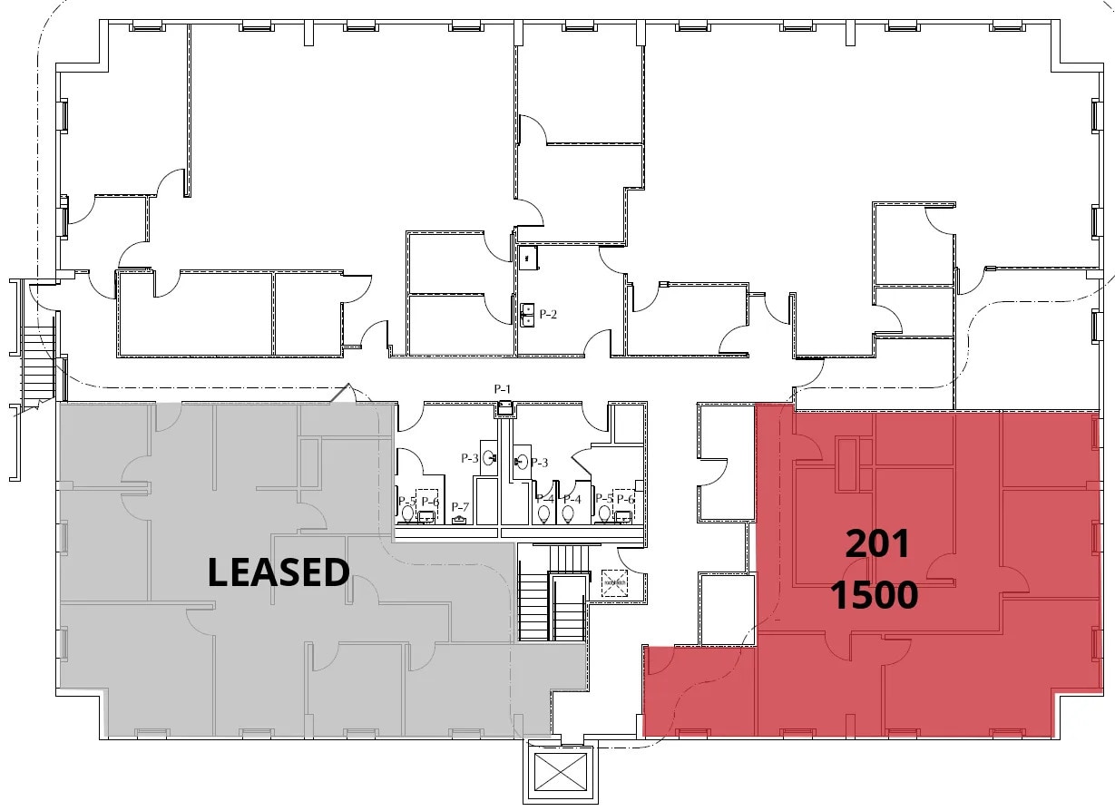 323 John Knox Rd, Tallahassee, FL à louer Plan d’étage- Image 1 de 1