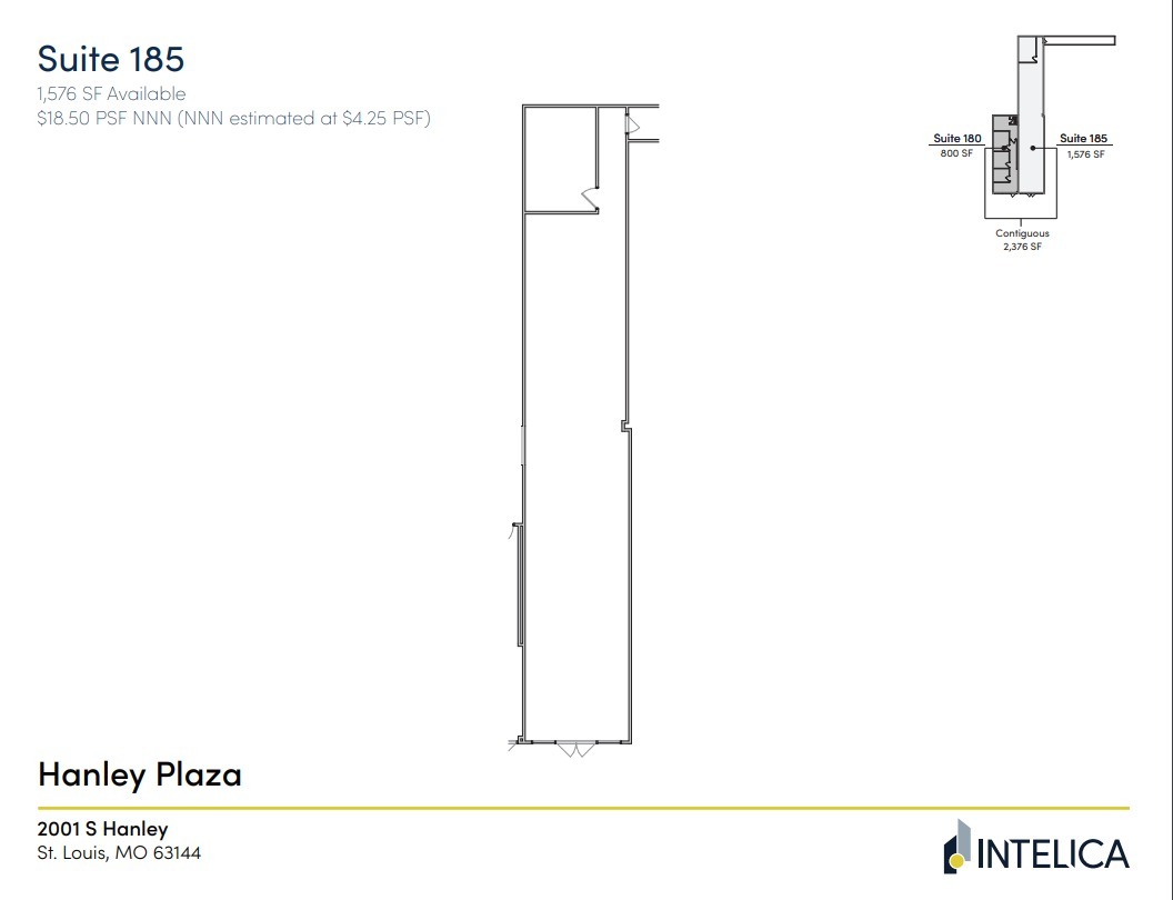 2001 S Hanley Rd, Brentwood, MO for lease Floor Plan- Image 1 of 1