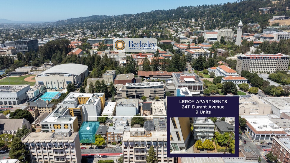 2411 Durant Ave, Berkeley, CA for sale - Building Photo - Image 1 of 25