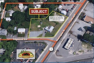 Plus de détails pour 581 Washington St, Attleboro, MA - Terrain à louer