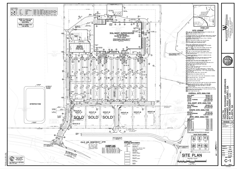 1735 US-278, Rockmart, GA à vendre - Plan de site - Image 1 de 1