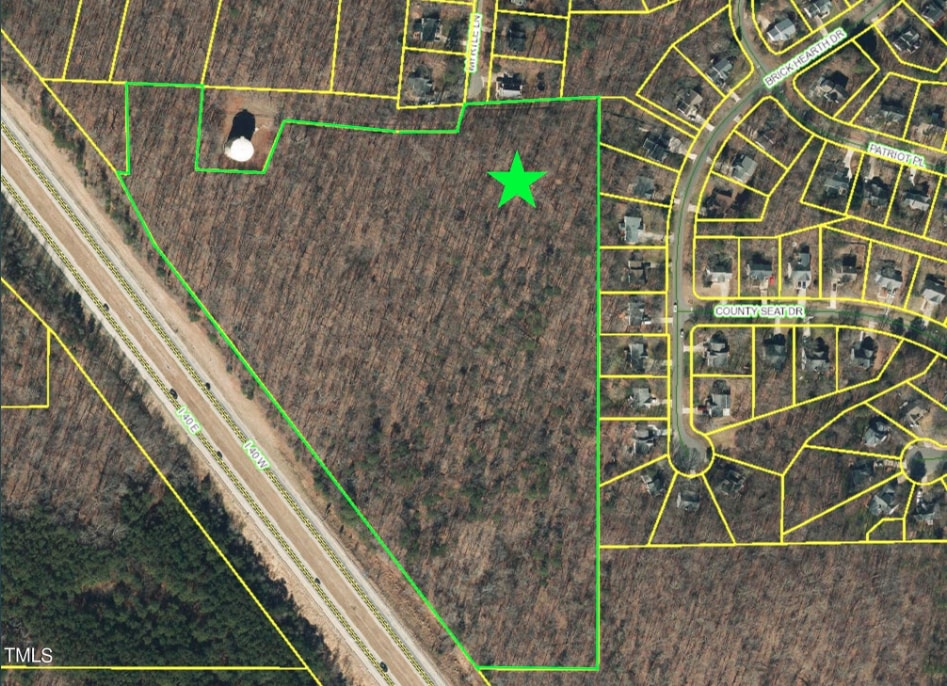 2601 Myrtle Lane, Hillsborough, NC for sale Aerial- Image 1 of 5