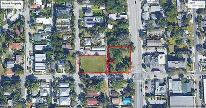 401 SW 6th Street, Fort Lauderdale, FL - AERIAL  map view