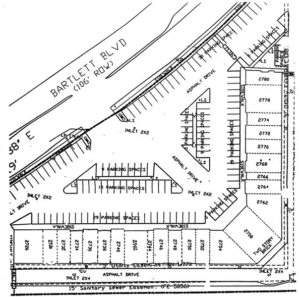 2726-2780 Bartlett Blvd, Bartlett, TN à louer - Photo du bâtiment - Image 2 de 2