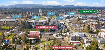 1310 Jefferson St SE, Olympia, WA - AÉRIEN Vue de la carte - Image1