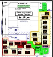 2740 W Magnolia Blvd, Burbank, CA for lease Floor Plan- Image 1 of 1