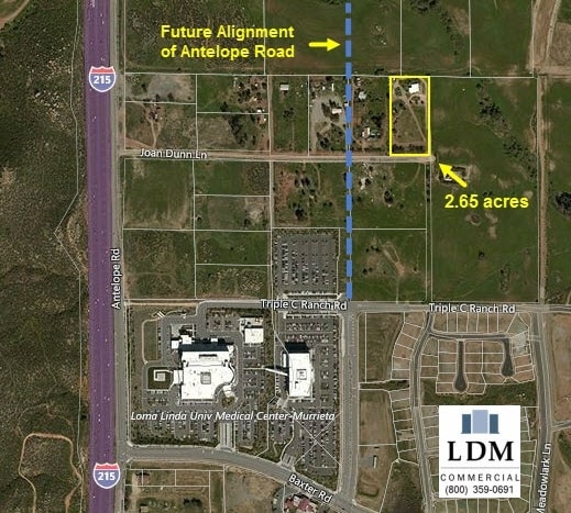 28330 Joan Dunn Ln, Murrieta, CA for sale - Aerial - Image 3 of 4