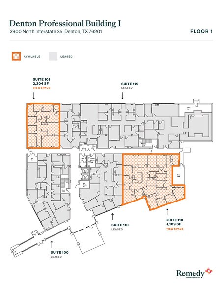 2900 Interstate 35, Denton, TX for lease - Floor Plan - Image 2 of 5