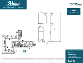 1930 S Alma School Rd, Mesa, AZ à louer Plan d  tage- Image 1 de 2