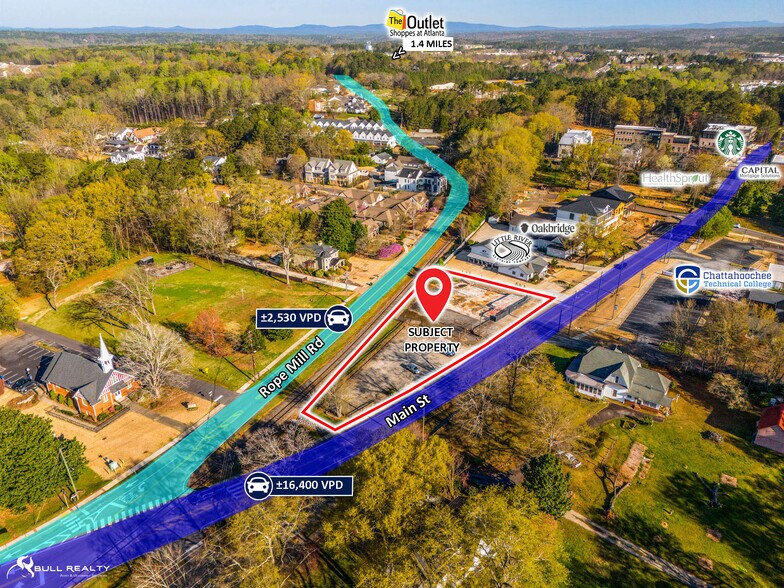 8420 Main St, Woodstock, GA à vendre - Photo du bâtiment - Image 3 de 64