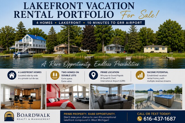More details for Campau Lake Culdesac Rental Properties – Specialty for Sale, Alto, MI