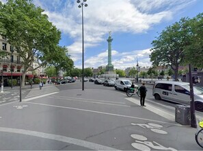 Paris - Aerial map view