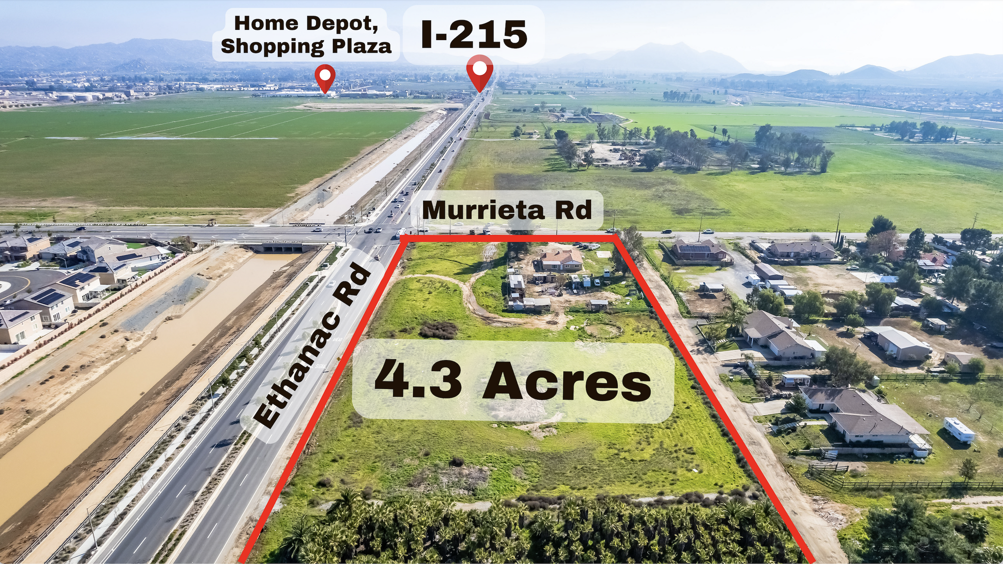 26041 Murrieta Rd, Menifee, CA for sale Aerial- Image 1 of 1