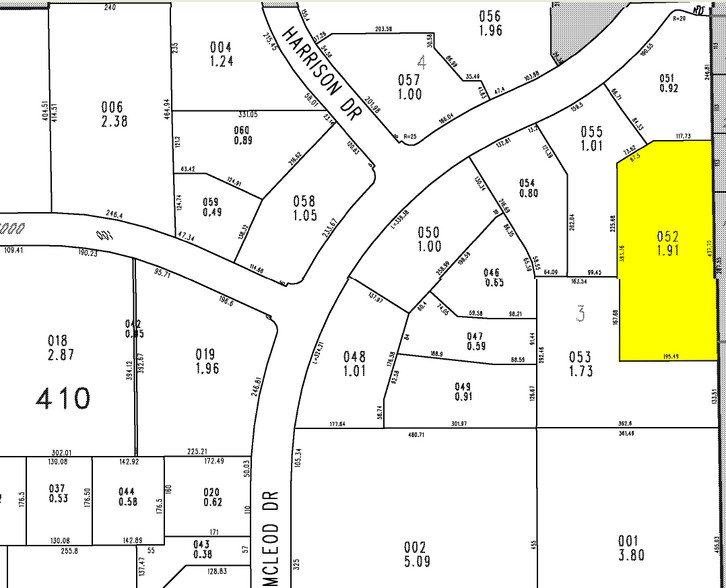 6360 McLeod Dr, Las Vegas, NV à louer - Plan cadastral - Image 3 de 10