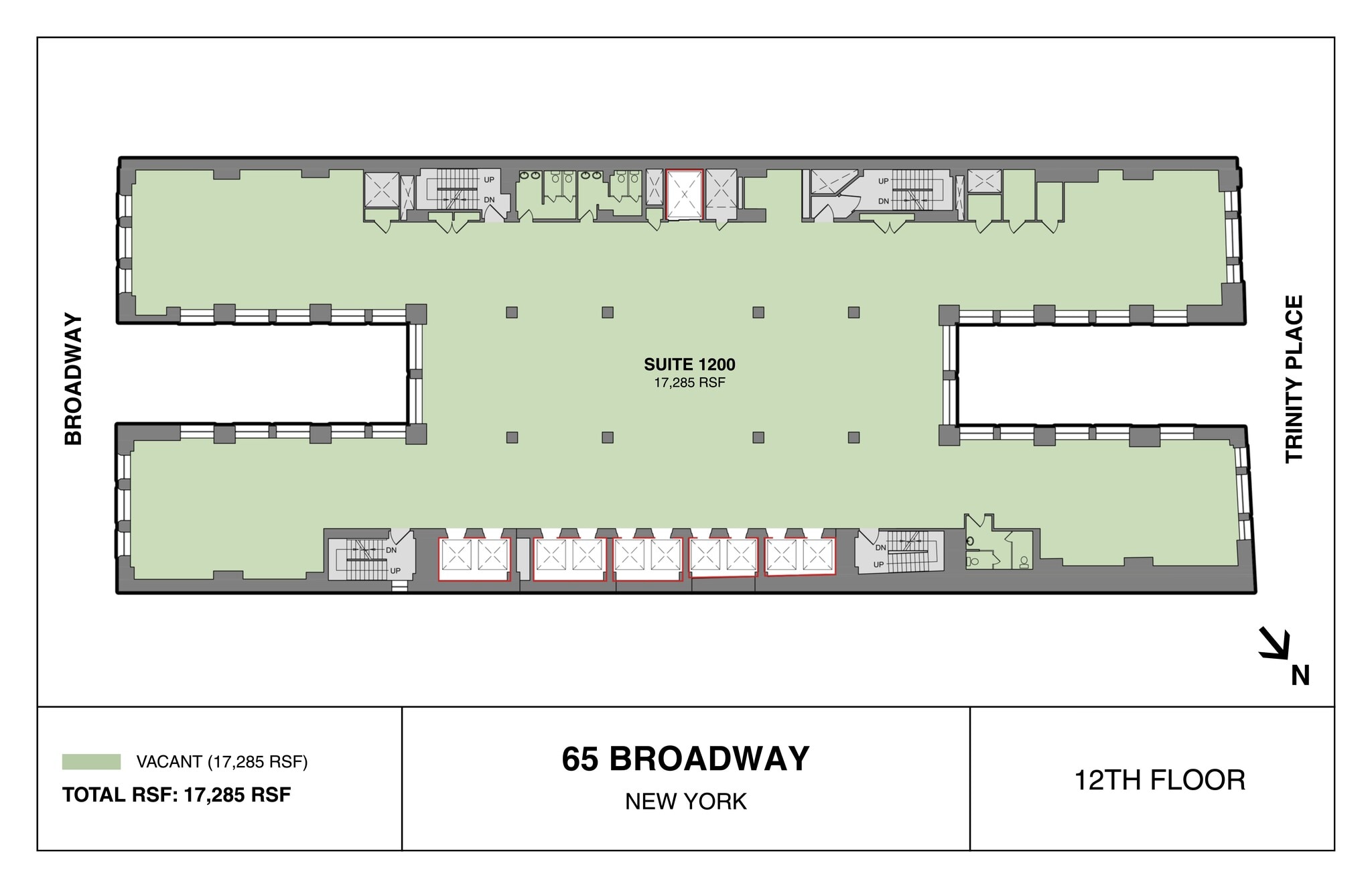 65 Broadway, New York, NY for lease Site Plan- Image 1 of 1