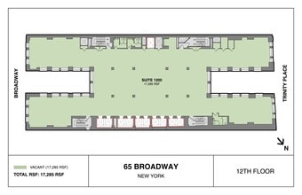 65 Broadway, New York, NY for lease Site Plan- Image 1 of 1