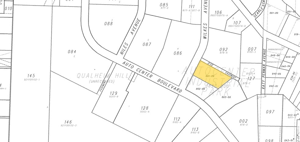 278-288 Wilkes Ave, Bremerton, WA for lease - Plat Map - Image 3 of 3