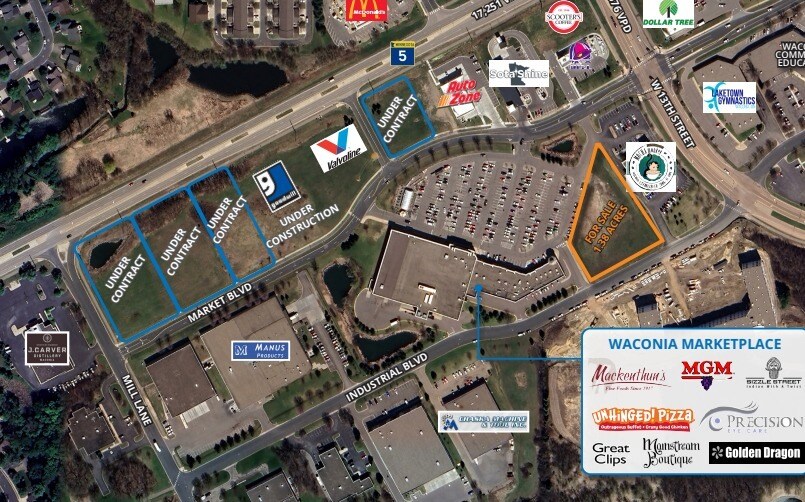 741 Marketplace Dr, Waconia, MN à vendre - Plan de site - Image 2 de 2