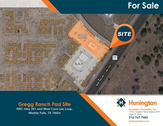 Plus de détails pour SWC Hwy 281 and West Cora Lee loop, Marble Falls, TX - Terrain à vendre