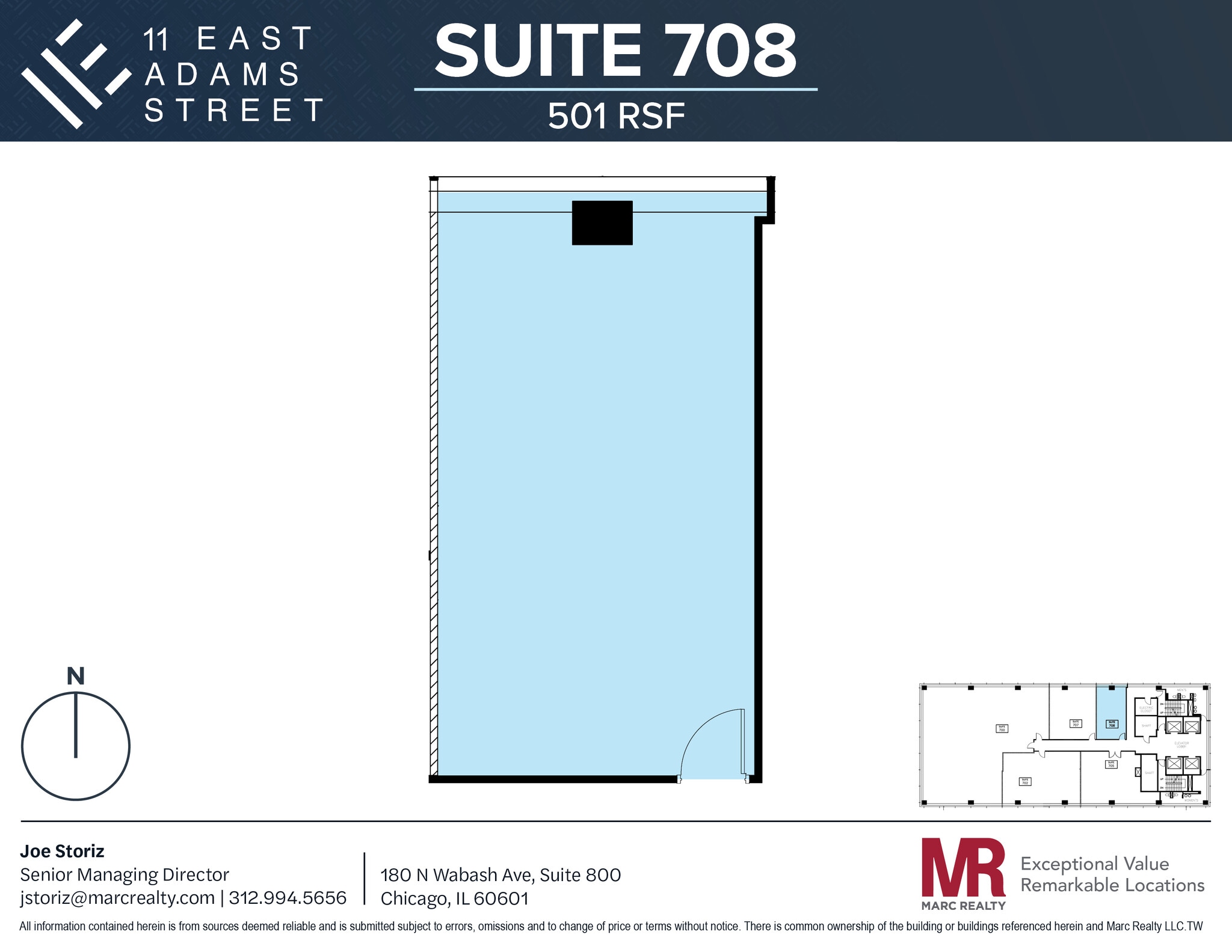 11 E Adams St, Chicago, IL for lease Interior Photo- Image 1 of 3