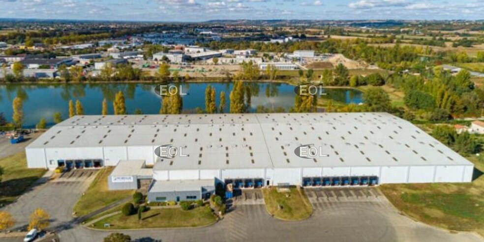 Industriel dans Lespinasse à louer - Aérien - Image 1 de 5