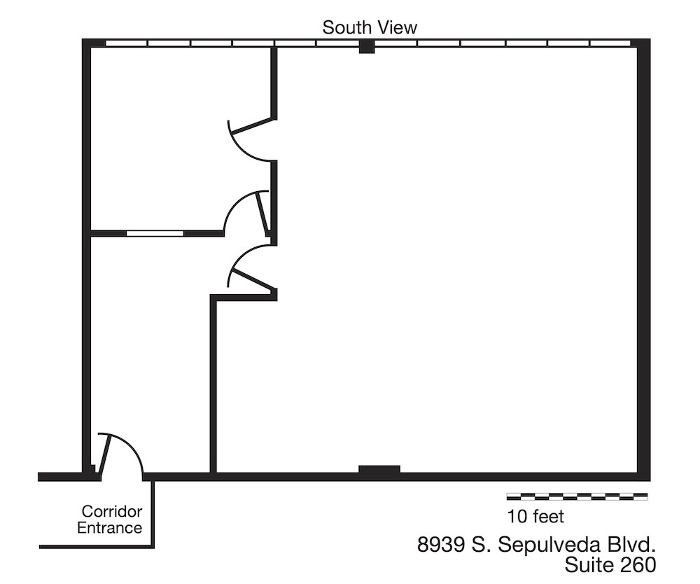 8929-8939 S Sepulveda Blvd, Los Angeles, CA for lease Floor Plan- Image 1 of 2