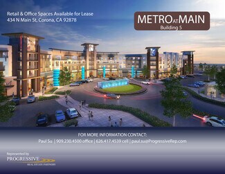 Plus de détails pour 434 N Main St, Corona, CA - Bureau, Commerce de détail à louer