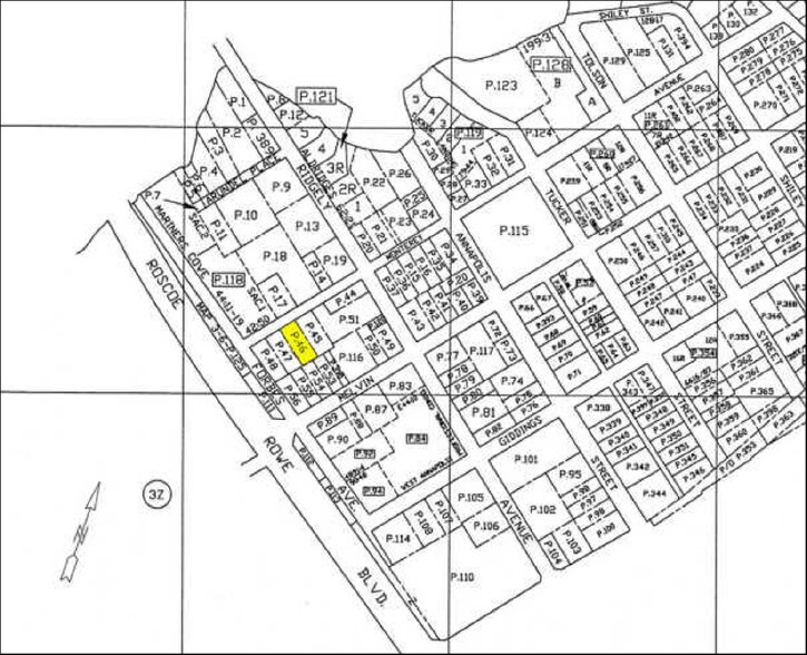 716 Monterey Ave, Annapolis, MD à louer - Plan cadastral - Image 2 de 8